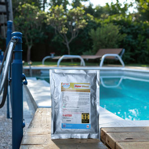 Sac en gros de 1kg de produits chimiques d'équilibrage de l'eau de <span class=keywords><strong>poudre</strong></span> d'ozone pour l'agent auxiliaire de piscines - Product Image 1
