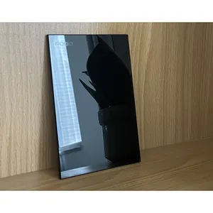 Prezzo di fabbrica di sicurezza 3mm 4mm 5mm 6mm vetro temperato specchio argento nero specchio