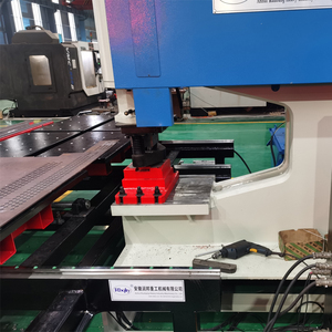 Prensa Hidráulica de Una Sola Cabeza de 600 mm, Punzonadora y Cortadora Automática de Piezas de Hierro, Presión de Punzonado de 160T, Certificación CE ISO - Product Image 2