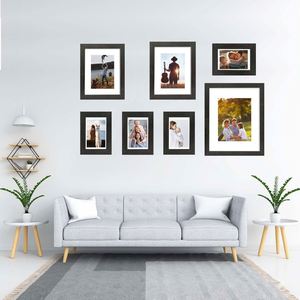 A1A2A3A4A54x65x76x88x1011x14,12x16 Handmade Creative UV Printed Eco-Friendly Waterproof Wood Modern Wall Mount Photo <b>Frame</b> - Product Image 3