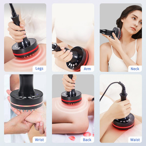 Handheld Electric Massage Device With Red Light Heating And <b>Vibration</b> For Legs Arm Neck Wrist Back Waist Therapy - Product Image 1
