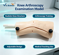 Modèle d'entraînement anatomique pour l'arthroscopie du genou, simulateur d'articulation du genou simulé pour la pratique des compétences en arthroscopie orthopédique