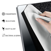 Chiffon de nettoyage anti-poussière en microfibre pour ordinateur portable Kit de nettoyage d'écran d'ordinateur portable pour MacBook Pro 13/15/16 pouces