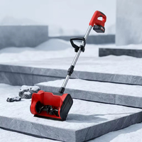 Souffleuse à neige électrique sans fil portative pour usage domestique, moteur sans balais, à pousser à la main