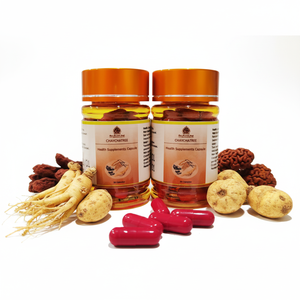 Capsules d'extrait de plantes riches en fibres alimentaires, améliorent l'immunité, complément nutritionnel quotidien pour adultes, 30 capsules/flacon - Product Image 1