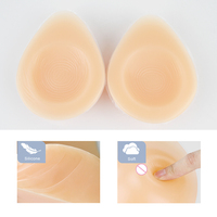 DAT Offre Spéciale : Prothèses mammaires en silicone triangulaires et en forme de goutte pour transgenres et personnes transgenres, prothèses artificielles