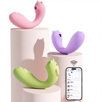 Vibrateur à succion clitoridienne, contrôle par application, rechargeable, silicone, étanche, silencieux, stimulateur à pression d'air, jouet pour adultes portable