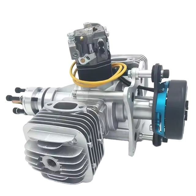 DLE 120CC TWIN UAS ENGINE WITH 14V 80W/180W POWER GENERATOR SYSTEM for RC Fixed-Wing Airplane Model ZLD
