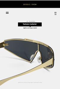 LMA 3651 Luxury Metal Brand Shades Rimless Technology Eyewear Punk Women Men Sports Cycling 2025 High Quality <b>Sunglasses</b> - Product Image 4
