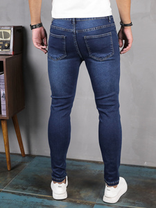 Moda Streetwear pantaloni <span class=keywords><strong>Jeans</strong></span> da <span class=keywords><strong>uomo</strong></span> <span class=keywords><strong>skinny</strong></span> alla moda denim pantaloni da <span class=keywords><strong>uomo</strong></span> <span class=keywords><strong>elasticizzati</strong></span> di alta qualità <span class=keywords><strong>Jeans</strong></span> - Product Image 6