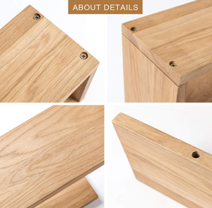 عالية الجودة تصميم الأزياء جدار جبل رفوف عائمة مجموعة خشبية عرض رف جدار الرف - Product Image 5