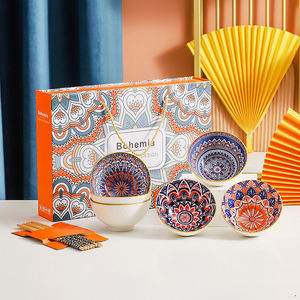 Atacado preço barato multicolorido marrocos fábrica chinesa casamento lembranças para convidados cozinha pequena bacia de cerâmica - Product Image 5