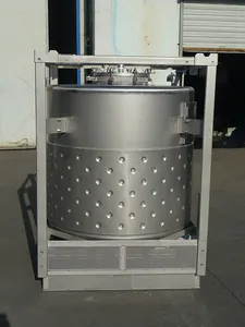 Lucidatura interna personalizzata SS304 1000 litri per uso alimentare IBC Tote Tank per il trasporto di stoccaggio di alimenti e bevande