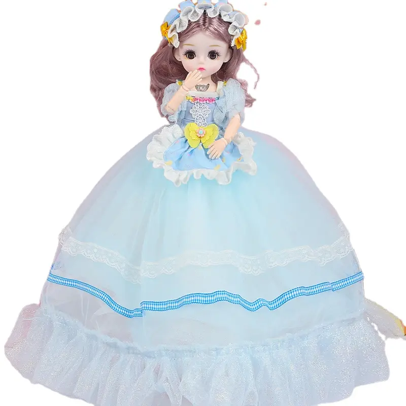 नए 32 सेमी गेज पोशाक गुड़िया yadl संगीत गुड़िया लड़की जन्मदिन उपहार बच्चों के खिलौने थोक
