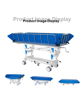 <span class=keywords><strong>Lit</strong></span> de <span class=keywords><strong>douche</strong></span> médical manuel pour personnes handicapées, hôpital, maison de retraite, personnes âgées - Product Image 3