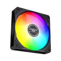 Ventilateur de refroidissement CPU pour boîtier d'ordinateur LOVINGCOOL 120 mm en cuivre ARGB avec roulement fluide, ventilateur de jeu RGB