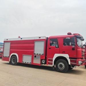 Camión de Bomberos Shacman de 8 Toneladas con Tanque de Agua de 6000L y Tanque de Espuma de 2000L, Euro 6, Vehículo de Rescate contra Incendios para Plantas Industriales - Product Image 1