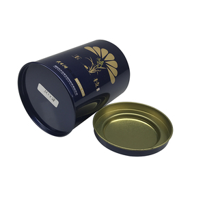 Tùy Chỉnh <span class=keywords><strong>In</strong></span> Màu Đỏ Kim Loại Trà Tin Canister Rỗng Cà Phê Xi Lanh Với Kín Vít Nắp Bên Trong Nắp Biểu Tượng Tùy Chỉnh Tinplate Chất Liệu - Product Image 5