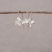 Anting-anting Bunga Anggrek Phalaenopsis - Anting-anting Bunga yang Anggun, Perhiasan Buatan Tangan yang Trendy, Hadiah Sempurna untuk Ibu