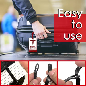Étiquette de bagage personnalisée avec logo imprimé en 3D, rayée, <span class=keywords><strong>pour</strong></span> valises, sacs à dos, sacs de voyage, étiquette d'identification, OEM, étiquette <span class=keywords><strong>pour</strong></span> <span class=keywords><strong>bagages</strong></span> à main, cadeau - Product Image 5
