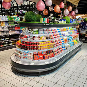 Enfriador Comercial de Múltiples Niveles, Refrigerador Abierto, Equipo de Refrigeración para Supermercados, Refrigerador - Product Image 3