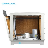 Ventilateur rafraîchisseur évaporatif tour industriel extérieur électrique en plastique 18000m³/h et 20000m³/h à brumisation