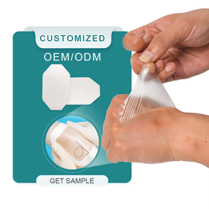 Hoge Kwaliteit Transparante Wondverbanden Medische <span class=keywords><strong>Iv</strong></span> Canule Fixatie Steriele Naald Katheter Patch Pu Materiaal Hydrocolloïde - Product Image 1