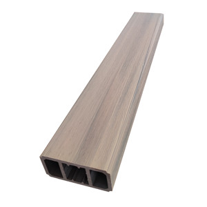 Panneau composite extérieur en bois et plastique imperméable à Offre Spéciale panneau wpc brossé pour rails - Product Image 1