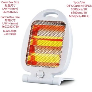 Infrared Heater 2000W 3-<b>Speed</b> Halogen Electric Heating Element Fast Heating For Home Office Use - Product Image 1