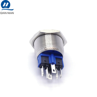 8mm 10mm 12mm 16mm 19mm 22mm 25mm 28mm 30mm interrupteur à bouton poussoir verrouillage momentané illuminé étanche boutons interrupteurs