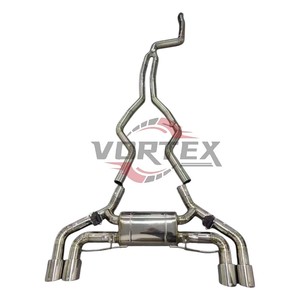 Échappement Vortex Ultralight en alliage de titane pour 340i M340i G20 M440i G22 2021-2025, silencieux de course à soupapes Catback B58 3.0T, embouts bleus - Product Image 4