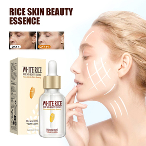 Sérum <span class=keywords><strong>Visage</strong></span> au Riz Marque Blanche avec Acide Hyaluronique et Riz Biologique Apaisant Éclaircissant Hydratant Atténue les Taches Brunes - Product Image 1