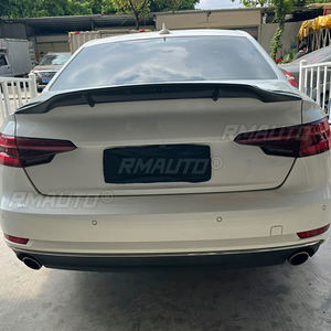 Alerón trasero exterior ABS sin pintar, decoración para maletero, estilo de coche para Audi New A4 B9 2017-2021 - Product Image 5