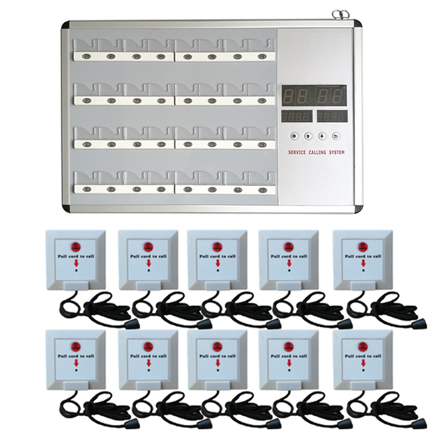 433.92MHz Wireless Hospital Nurse Call Button SOS Alarm Emergency Patient Pager Doctor Calling System in Ward Nursing Equipment