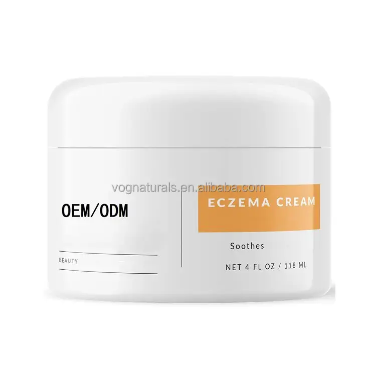 Private Label Oem Relief Cream Voor De Droge En Jeukende Huid Healing Rosacea Eczeem Psoriasis Crème