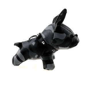 2019 regalos de navidad perro fans de cuero de lujo bulldog francés regalo para las niñas - Product Image 3