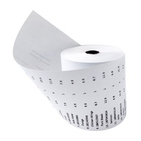 Papier pour caisse enregistreuse 57 mm 80 mm 80 mm x 80 mm Rouleau de papier thermique pour caisse enregistreuse et terminal de point de vente