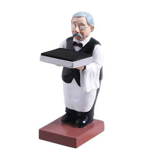 Présentoir de <span class=keywords><strong>bijoux</strong></span> et de montres Creative Old Butler Astronaut Support de bloc-notes promotionnel - Product Image 6