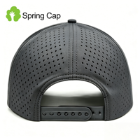 Casquette Snapback Personnalisée avec Broderie Point de Chaînette, Patch en Caoutchouc PVC Imperméable pour Pickleball, Casquette Performance Flottante pour Hommes, gorras