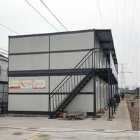 Vente directe d'usine - Maison conteneur préfabriquée extensible et respirante en structure légère en acier pour usage polyvalent