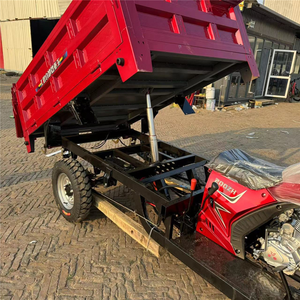 Triciclo Motorizado de Carga con Carrocería Abierta de Alta Potencia, Peso en Vacío de 1000 kg, para Obras de Construcción, Granjas y Minas - Product Image 3