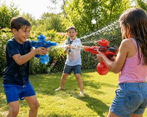 Pistola <span class=keywords><strong>de</strong></span> Agua LED Recargable para Niños, Juguete Eléctrico para la Playa, Piscina, Jardín, Verano, Venta al por Mayor - Product Image 5