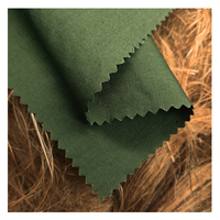 Tissu mélangé 21021-68% coton biologique 32% chanvre, tissage uni, 156 GSM, teint, respirant, écologique pour vêtements