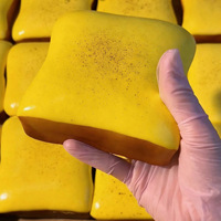 Balles anti-stress moelleuses en forme de pain et beurre, à remontée lente, jouets sensoriels pour le soulagement du stress, mignonnes, cadeau de fête TDAH, écologiques, unisexe, 14 ans et plus