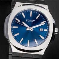 Montre à quartz de luxe pour homme, étanche, marque OEM, étiquette privée, bracelet manuel, Erkek Kol Saati