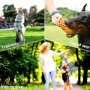 Juguete Masticable de Goma para Perros, con Forma de Piña, Indestructible, No Tóxico, para Perros Mordedores Agresivos, Uso en Exteriores - Product Image 6