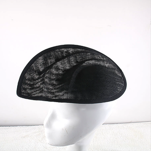DIY New Shape Women Sinamay <strong>Hats</strong> Base Royal <strong>Ascot</strong> Linenette Meniscus Fascinator <strong>Hat</strong> Base - Product Image 2