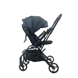 Atacado Novas Tendências <span class=keywords><strong>Baby</strong></span> Stroller Função de Rotação 360 Graus De Luxo <span class=keywords><strong>Baby</strong></span> Parms Assento Ajustável Pram Dobrável Com - Product Image 2