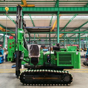 Macchina Solare Autopropulsa per Pali a Vite con Motore a Pompa Cingolato ad Alta Efficienza, Certificata CE, Sistema Idraulico per Pali a Vite - Product Image 2