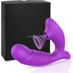 Zuigende Vibrator Vrouwelijke Slijtage Dildo 10 Frequentie Zuigende Trillingen Volwassen Producten Verborgen Cam Masturbatie